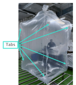 FIBC Liner Tabs